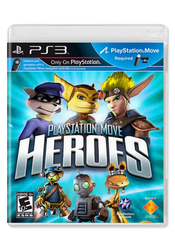 playstation move heroes Ps3 Romscombo